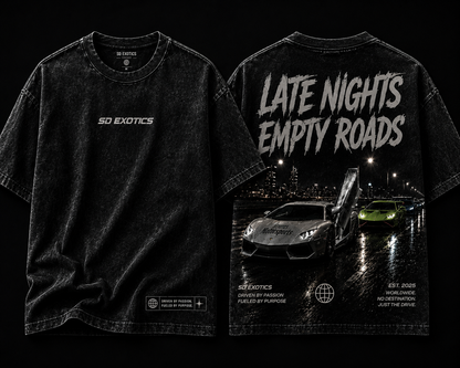 SD Exotics Late Nights Empty Roads